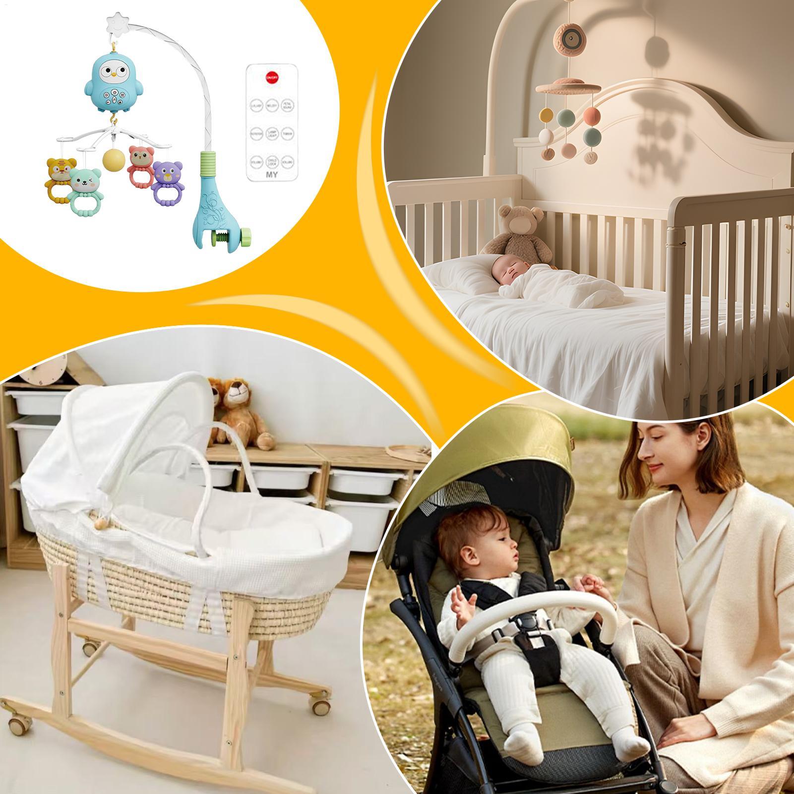 Mobile for Crib Musical Baby C - Baby Nursery Toy 评论和价格